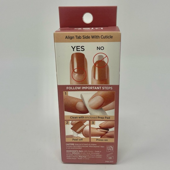 ImPress Press On Manicure Bare but Better in ALL NATURAL - Picture 5 of 7